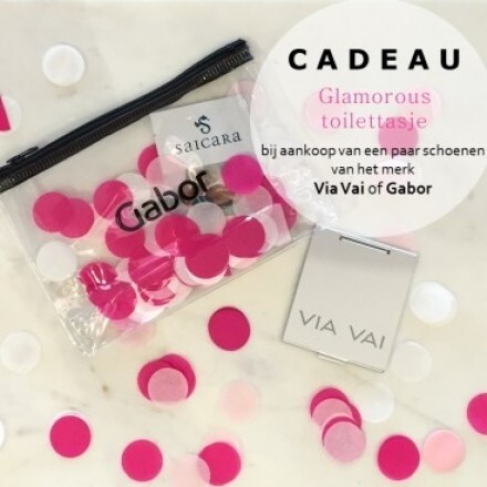 Een glamorous cadeau bij aankoop van een paar Gabor of Vai Vai schoenen!