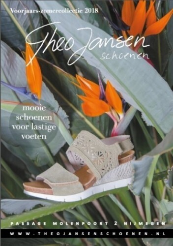 Bekijk de Theo Jansen Schoenen comfort folder voor lente/zomer 2018!