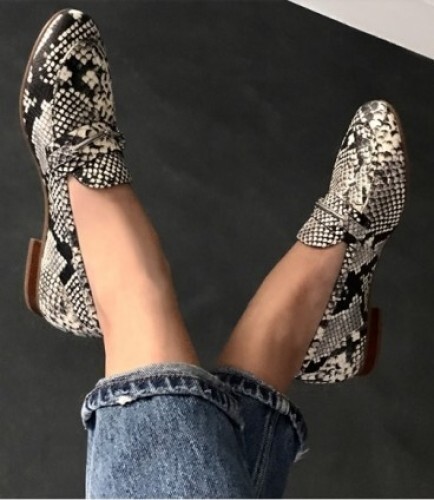 Trend: Snake print schoenen
