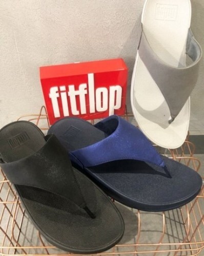 Fitflop Lulu Shimmer slippers met korting!