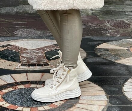 Warme voeten met gevoerde schoenen!