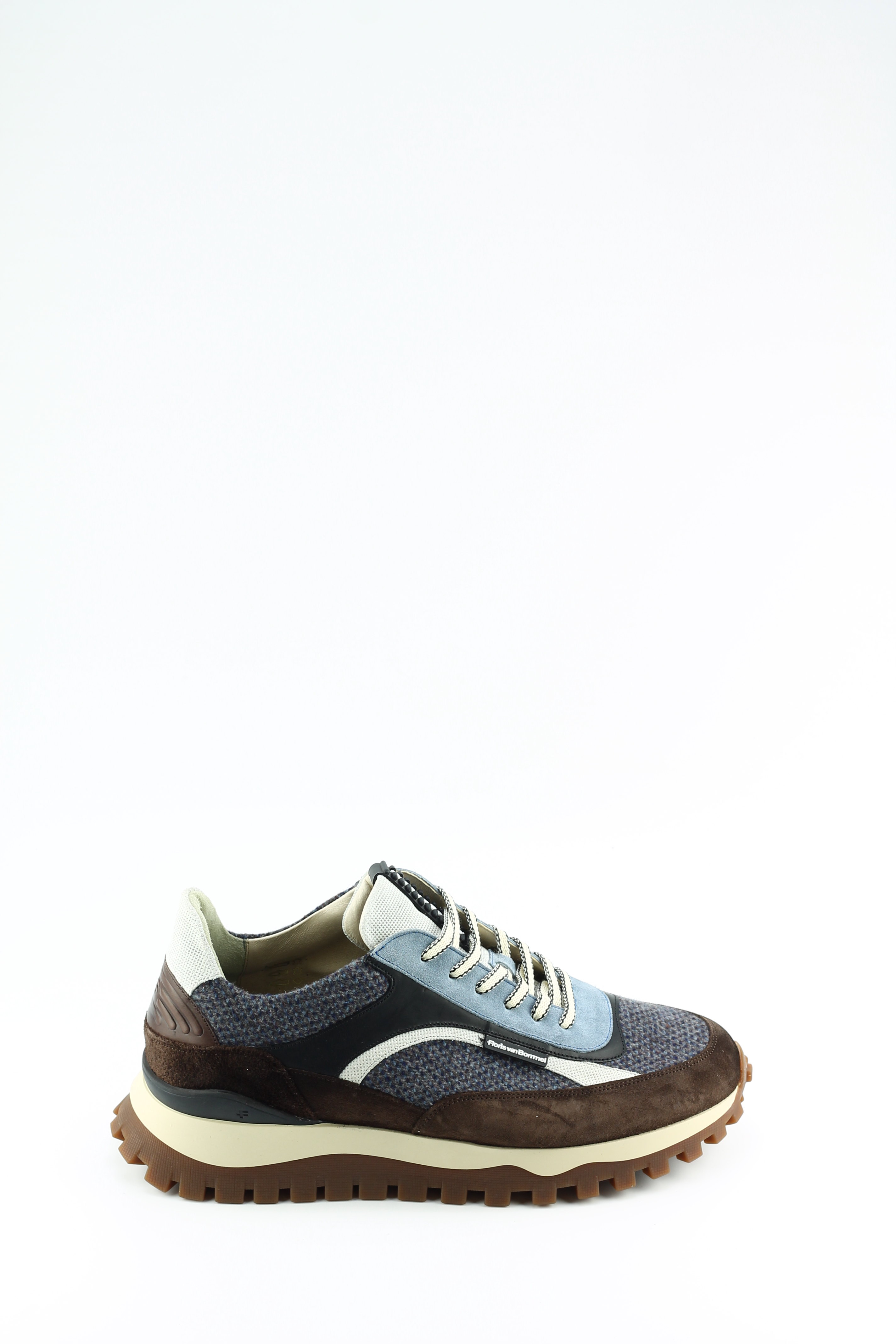 Floris van Bommel SFM-10156 bruin heren sneakers | Theo Jansen Schoenen