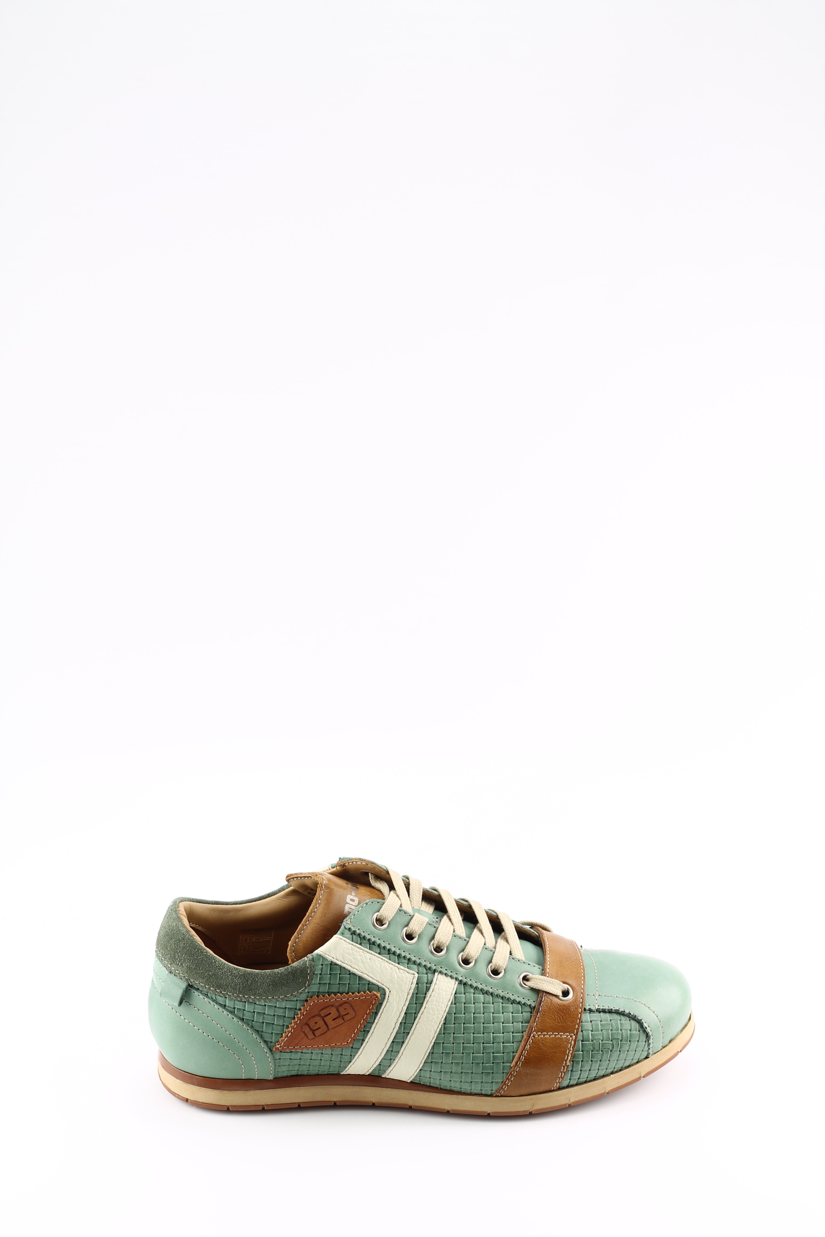 Kamo Gutsu Tifo30 groen combinatie heren heren comfort sneakers