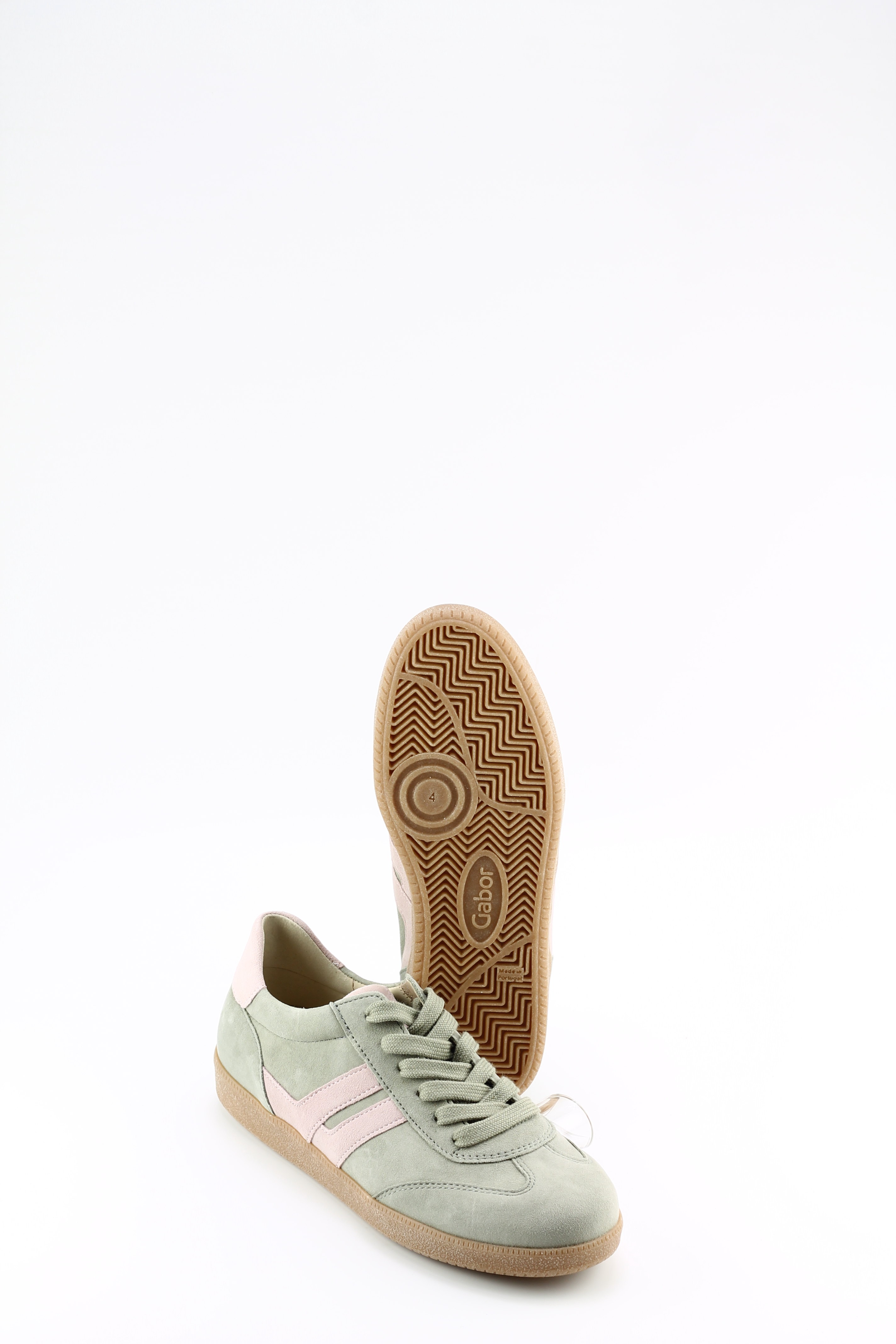 Gabor 83.300.34 groen combinatie dames dames comfort sneakers