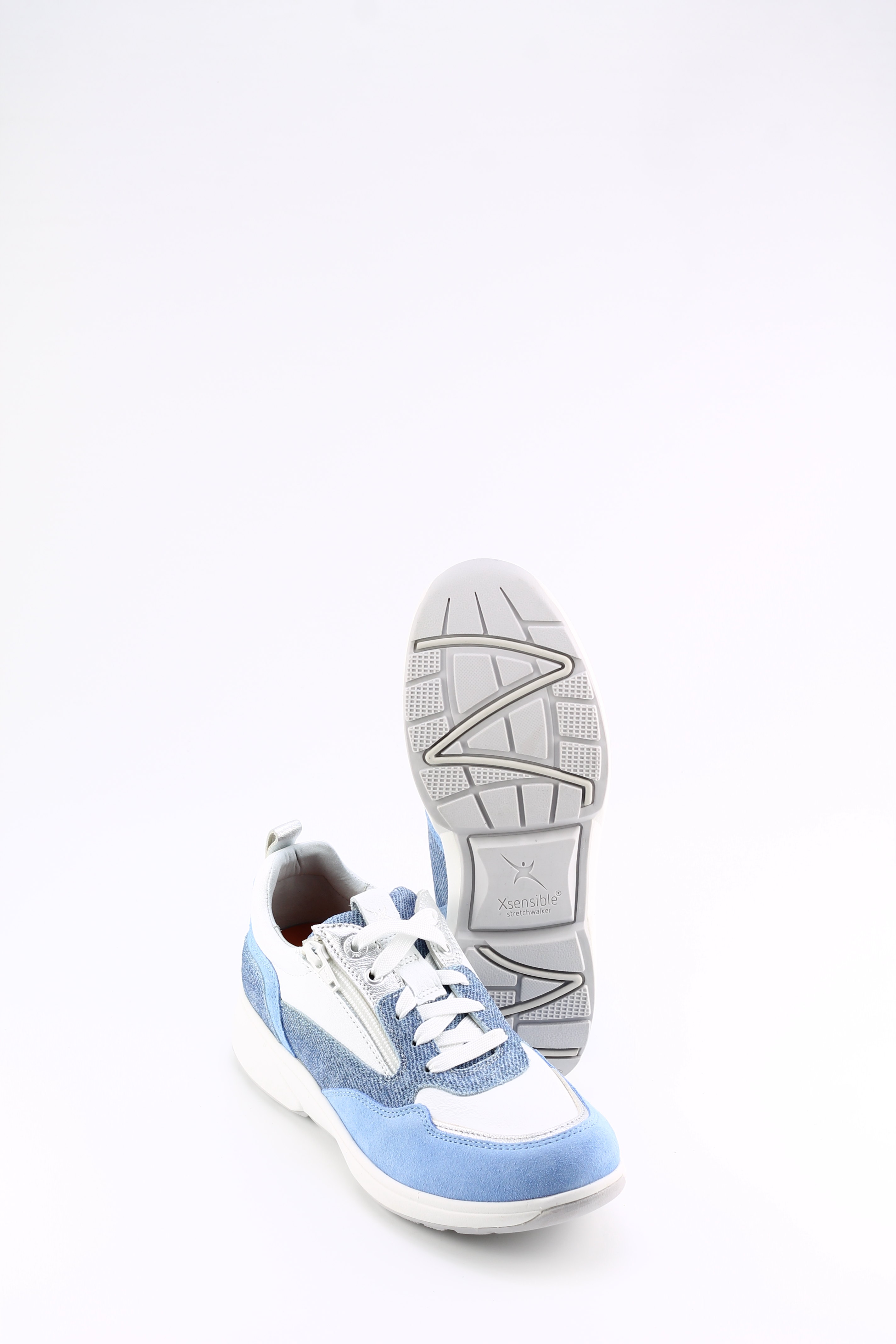 Xsensible Grenoble 30215.3 lichtblauw dames dames comfort sneakers