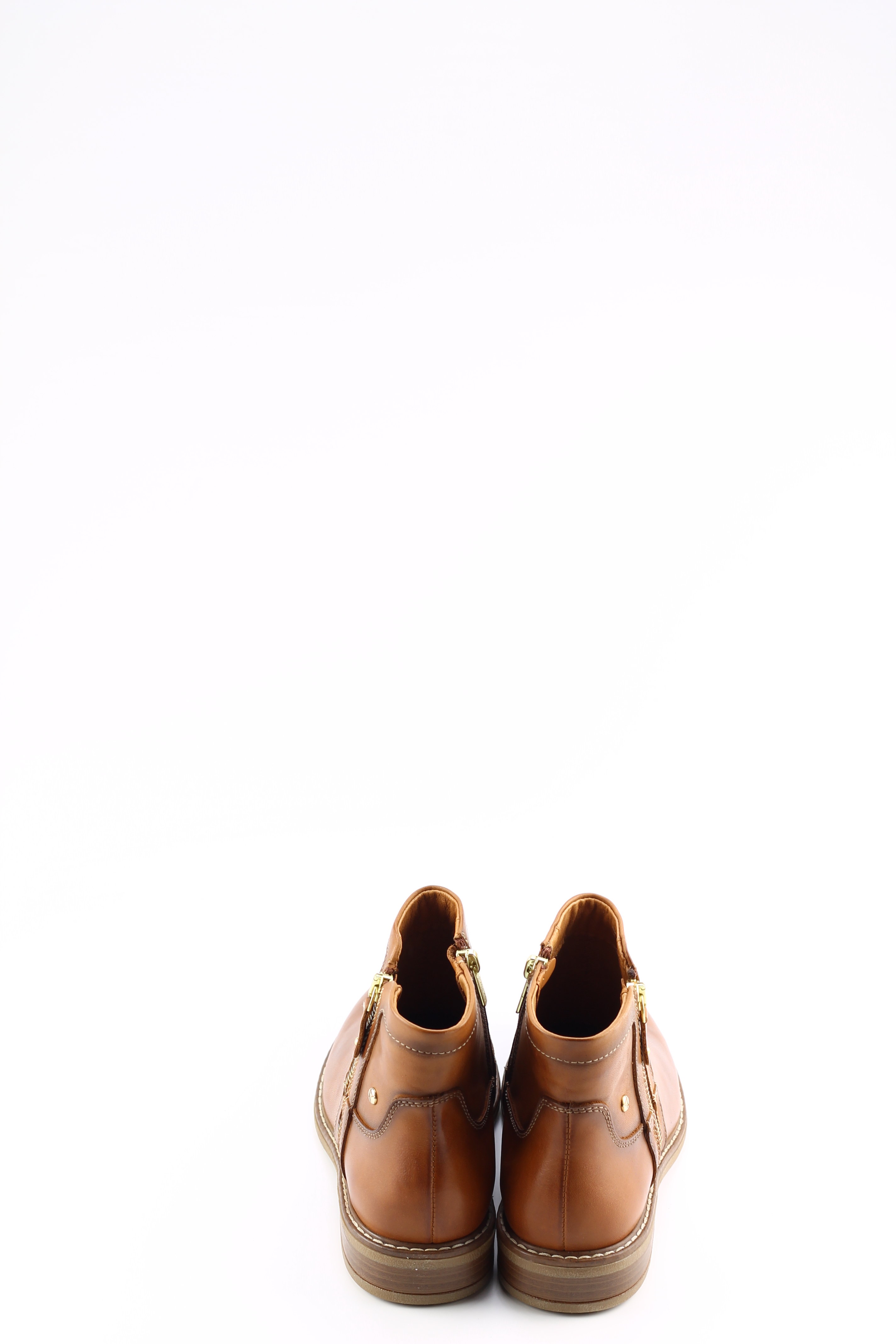 Pikolinos Aldaya W8j 8747 cognac dames korte laarsjes | Theo