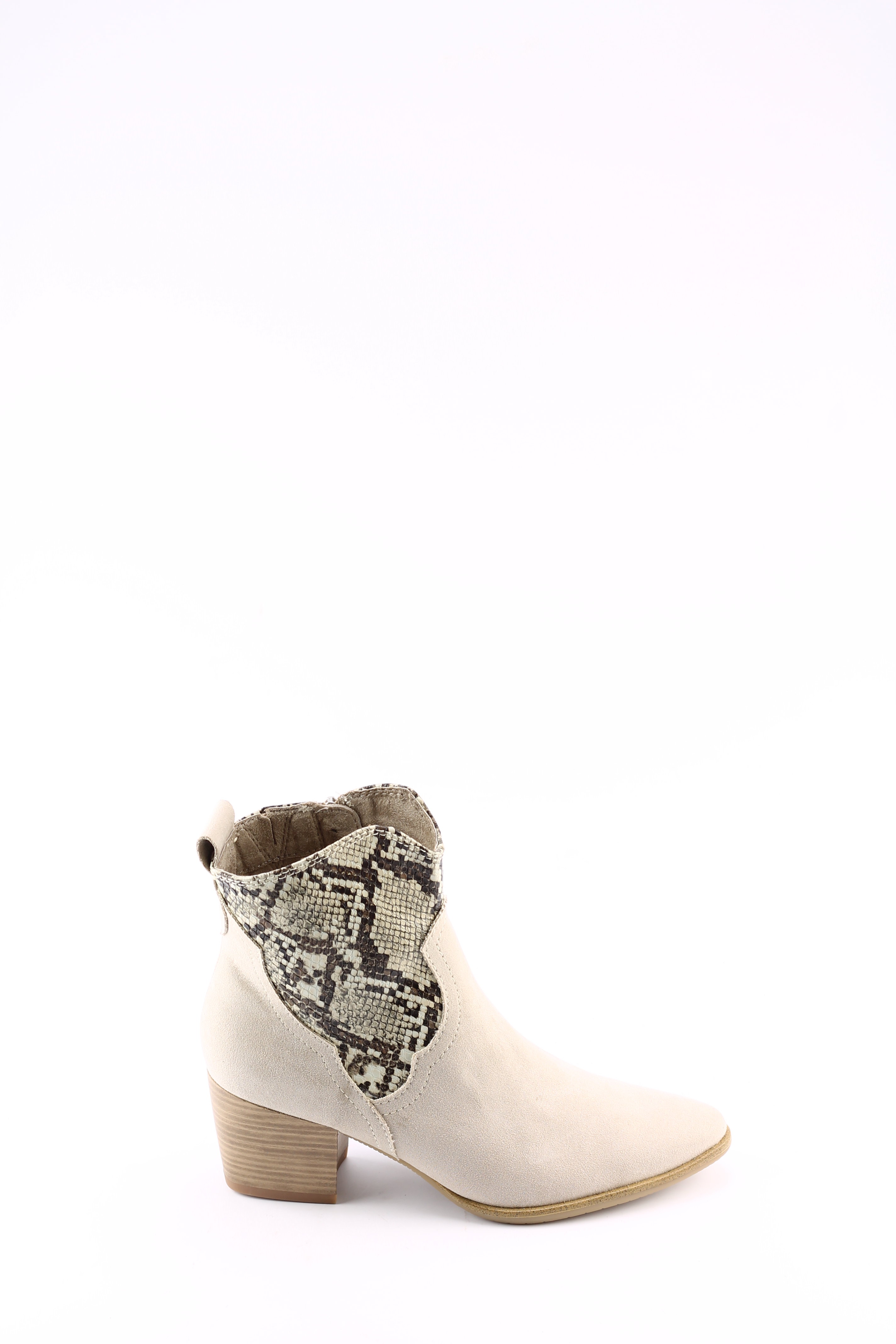 Marco Tozzi 25353 beige dames korte laarsjes | Theo Jansen Schoenen Marco Tozzi 25353 beige dames korte laarsjes | Theo Jansen Schoenen