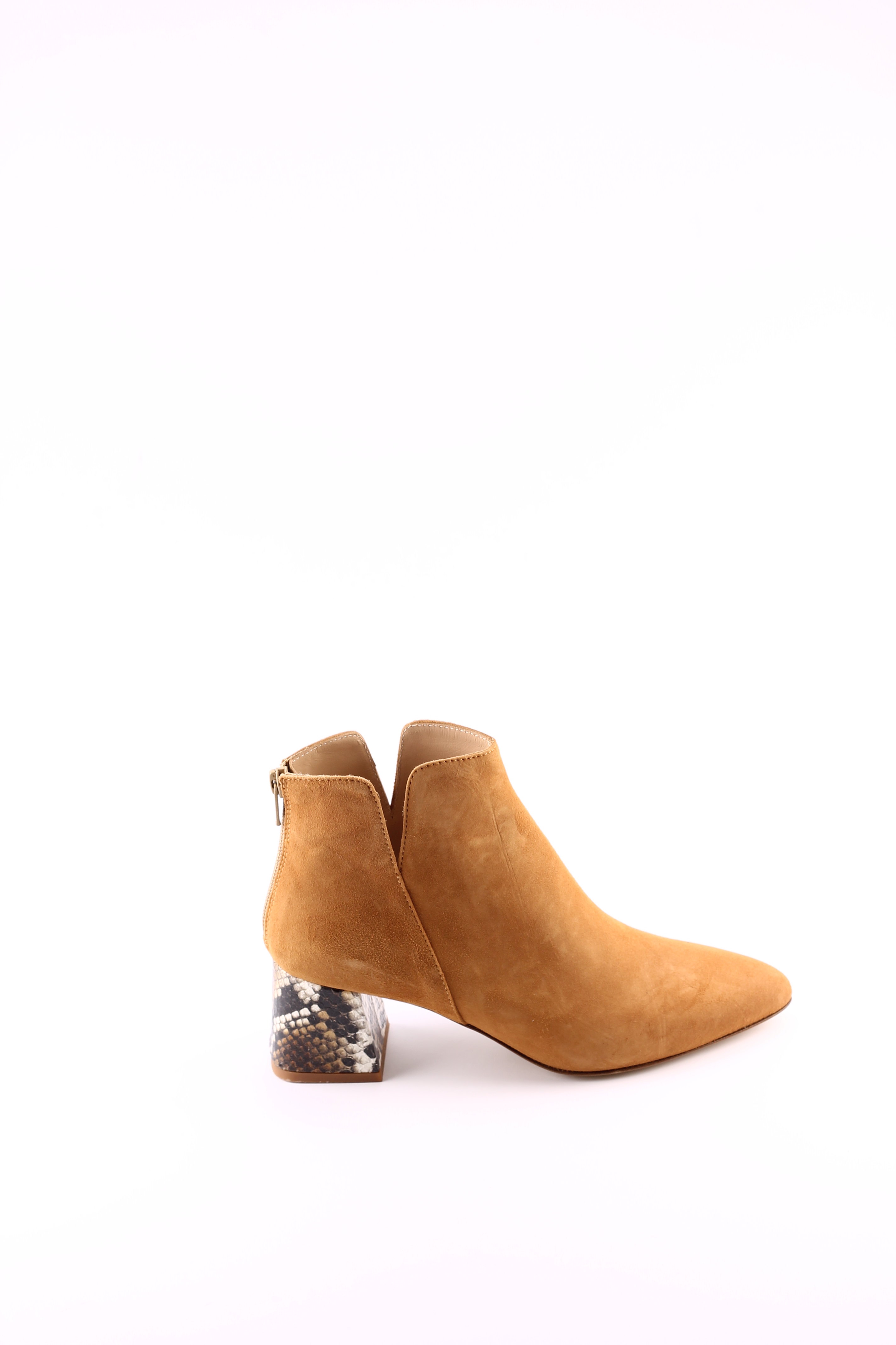 Lilian 11901 cognac dames korte laarsjes | Theo Jansen Schoenen
