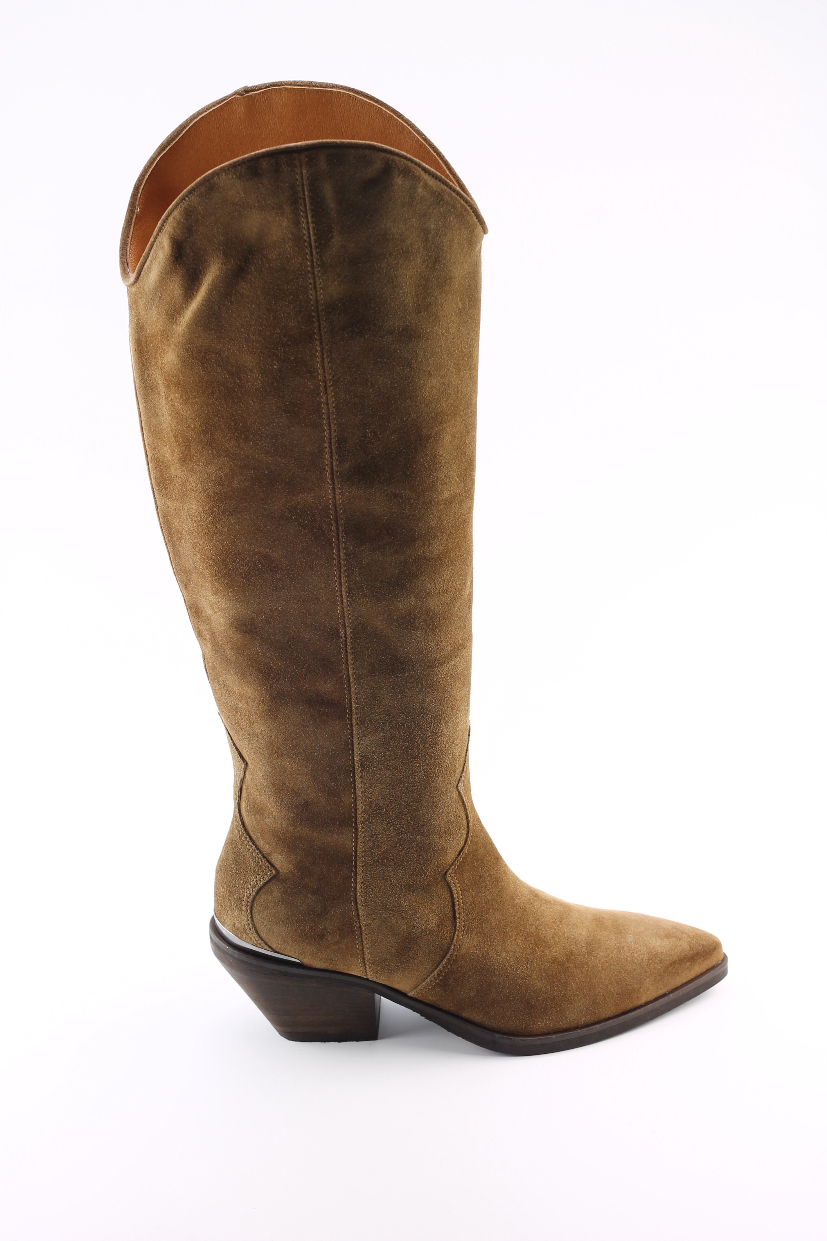 Via Vai 5513077 bruin dames lange laarzen | Theo Jansen Schoenen
