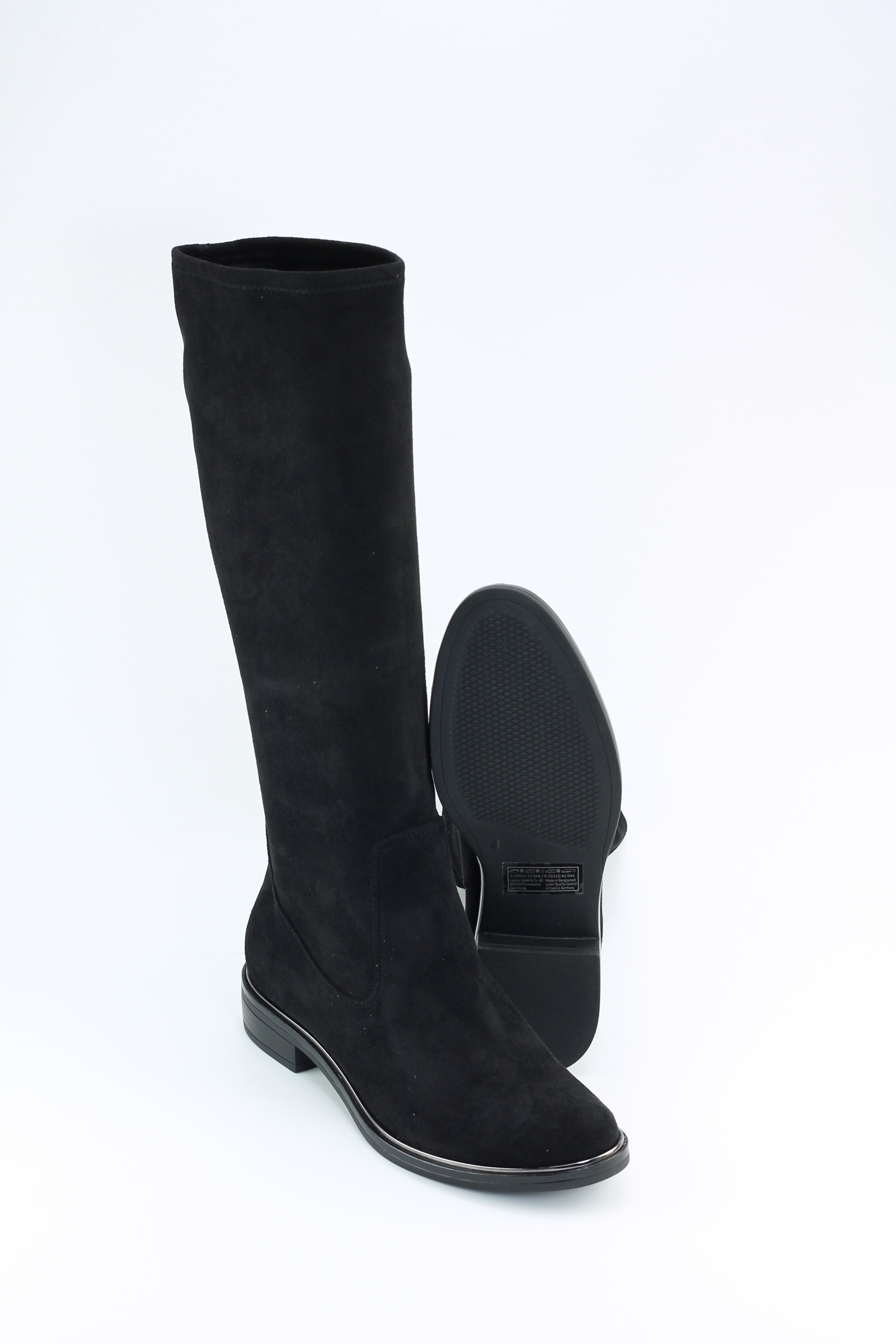 Caprice 25512 zwart dames lange laarzen | Theo Jansen Schoenen