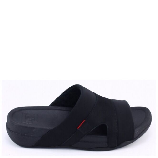 FitFlop TM B10 freeway zwart heren slippers | Theo