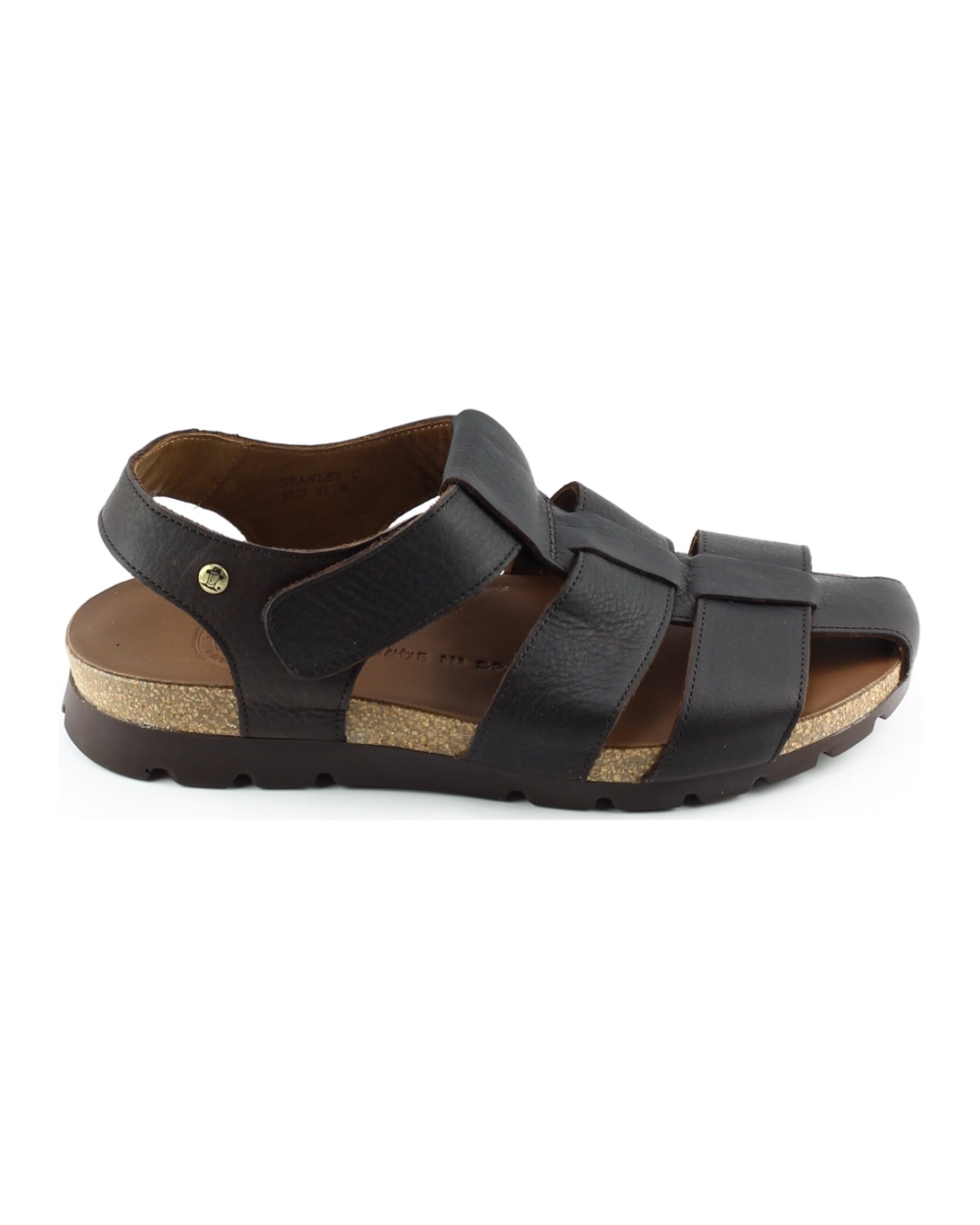 Panama Jack Stanley c1 donkerbruin heren sandalen | Theo Jansen