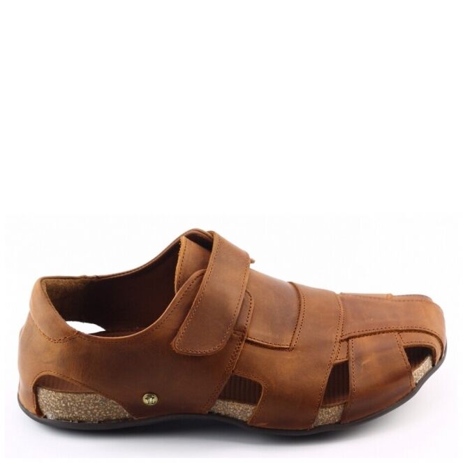 congestie oppervlakte Badkamer Panama Jack fletcher basics c5 bruin heren sandalen | Theo Jansen Schoenen