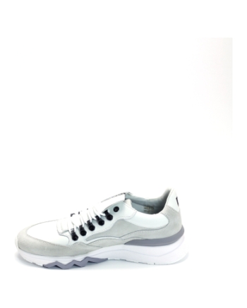 Floris van Bommel SFM-10135 sneakers wit combinatie