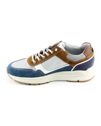 Australian connery sneakers blauw combinatie