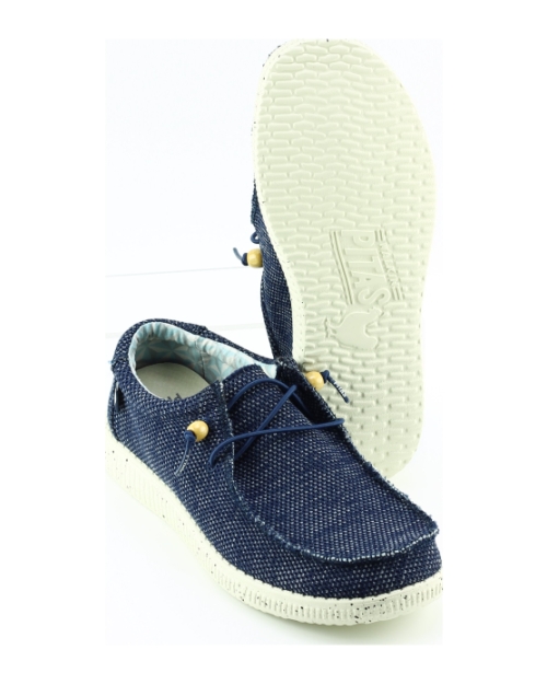 Walk in Pitas wp150 knitted Donkerblauw