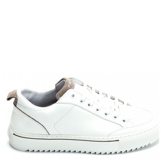 Rehab crash leather wit heren sneakers | Theo Schoenen