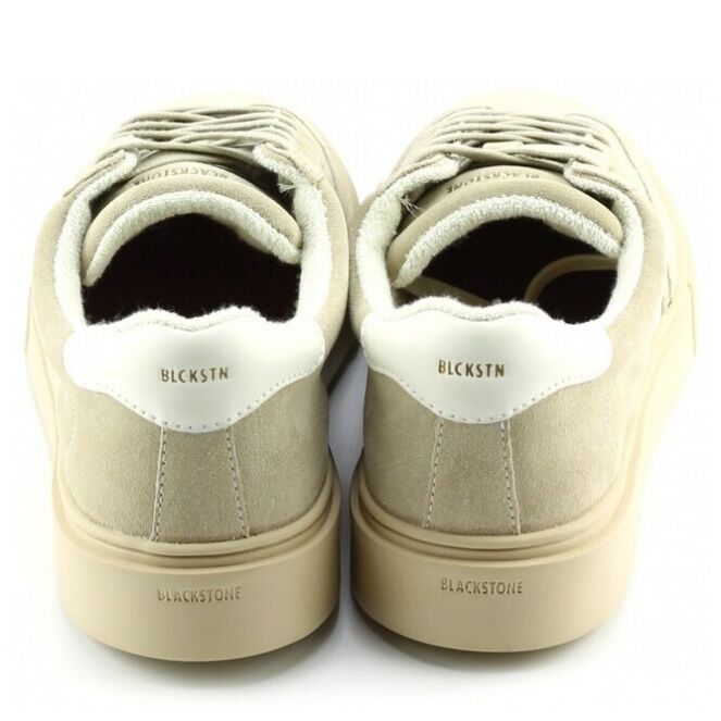 Blackstone Blackstone EG555 Beige papyrus Blackstone EG555 beige heren sneakers | Theo Jansen Schoenen
