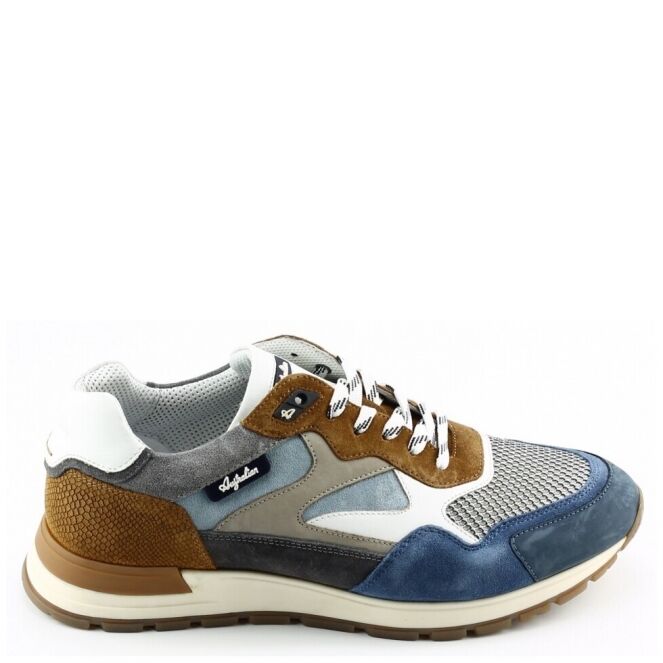 Australian Australian tiago 15.1669.02 Blauw k99 grey tan Australian tiago 15.1669.02 blauw heren sneakers | Theo Jansen Schoenen