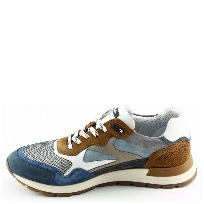 Australian Australian tiago 15.1669.02 Blauw k99 grey tan Australian tiago 15.1669.02 blauw heren sneakers | Theo Jansen Schoenen