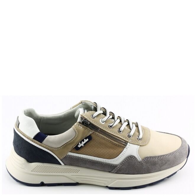 Australian Australian connery 15.1682.03 Beige u3p beige blue Australian connery 15.1682.03 beige heren sneakers | Theo Jansen Schoenen