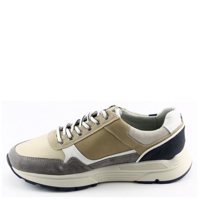 Australian Australian connery 15.1682.03 Beige u3p beige blue Australian connery 15.1682.03 beige heren sneakers | Theo Jansen Schoenen
