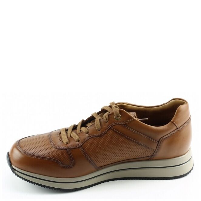 Mephisto Mephisto Gerome Cognac 6135 hazelnut Mephisto Gerome cognac heren veterschoenen | Theo Jansen Schoenen
