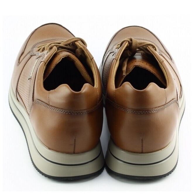 Mephisto Mephisto Gerome Cognac 6135 hazelnut Mephisto Gerome cognac heren veterschoenen | Theo Jansen Schoenen