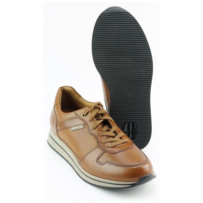 Mephisto Mephisto Gerome Cognac 6135 hazelnut Mephisto Gerome cognac heren veterschoenen | Theo Jansen Schoenen