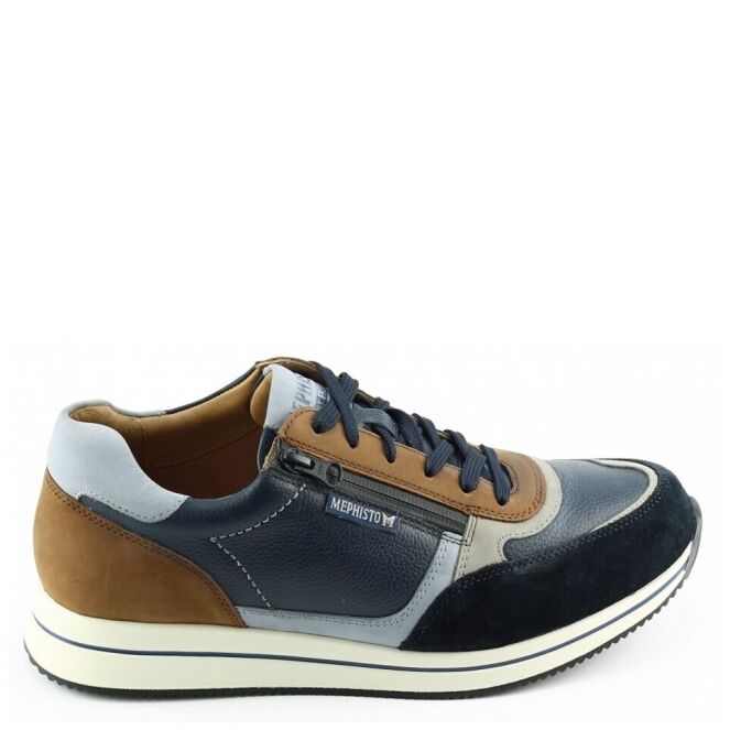 Mephisto Mephisto Gilford Blauw 3655 1545 25558. blue Mephisto Gilford blauw heren veterschoenen | Theo Jansen Schoenen