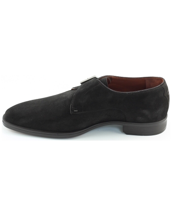 Greve Gouda monk instappers en gespschoenen donkerbruin