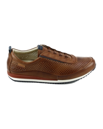 Pikolinos Liverpool m2a-6252 instappers en gespschoenen cognac