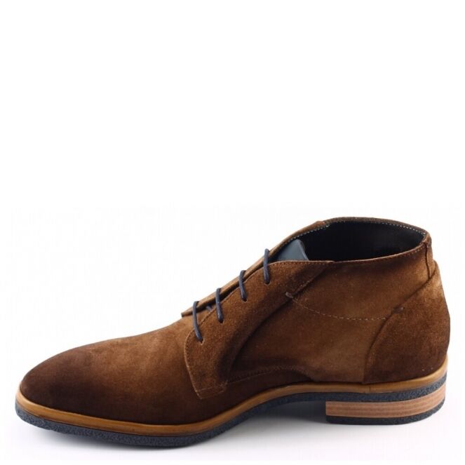 postkantoor Acteur hooi Giorgio 73533 bruin heren veterboots | Theo Jansen Schoenen