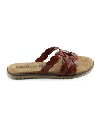 Lazamani 75384 slippers cognac