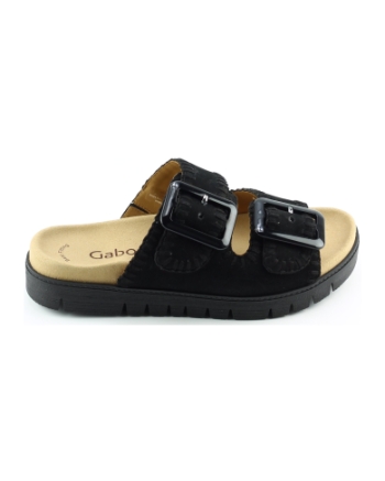 Gabor 63.741.17 slippers zwart