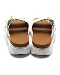 FitFlop TM Gen FF Buckle Two-Bar Slides he8 WIT