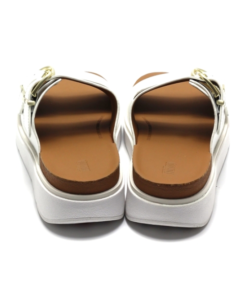 FitFlop TM Gen FF Buckle Two-Bar Slides he8 WIT