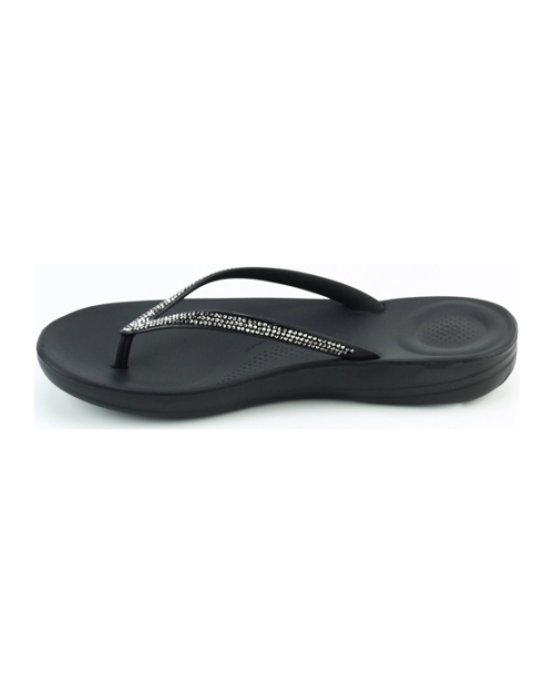 FitFlop TM R08 Iqushion Sparkle TPU ZWART
