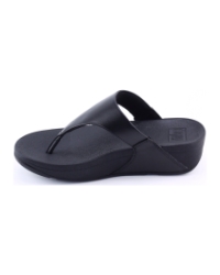 FitFlop TM Lulu Leather Toepost I88 ZWART