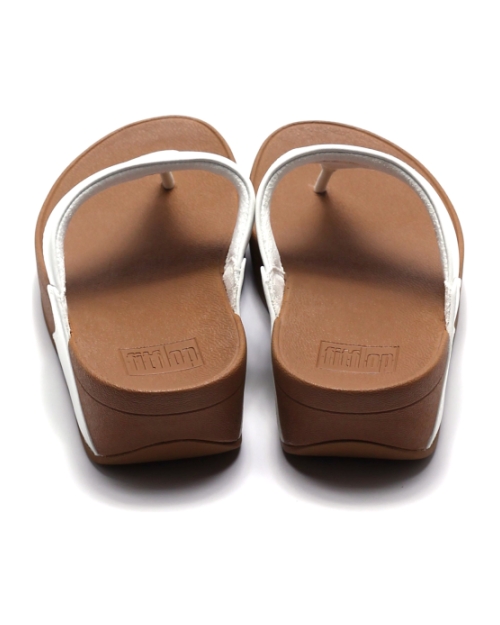 FitFlop TM Lulu Leather Toepost I88 Wit