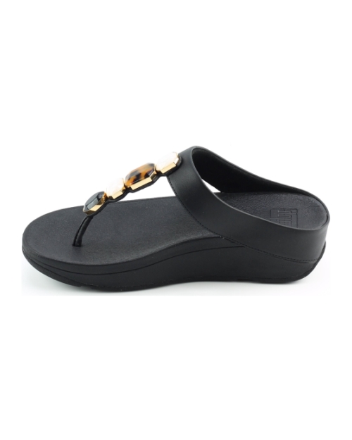 FitFlop TM Fino Multi Stone iu9 ZWART