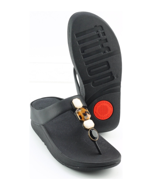 FitFlop TM Fino Multi Stone iu9 ZWART