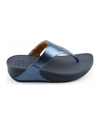 FitFlop TM Lulu Toepost i88 slippers donkerblauw