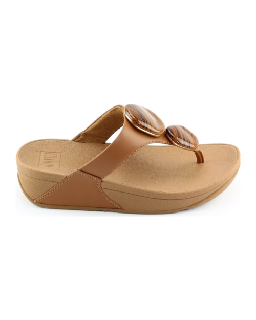 FitFlop TM A4P lulu marbles stone COGNAC