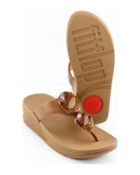 FitFlop TM A4P lulu marbles stone COGNAC