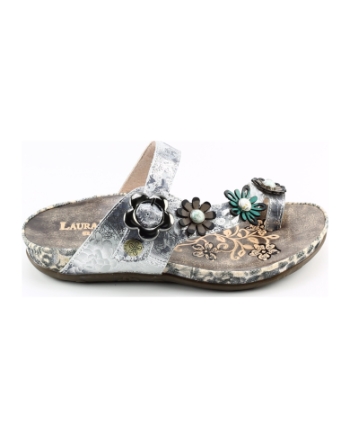 Laura Vita liloo 043 slippers zilver