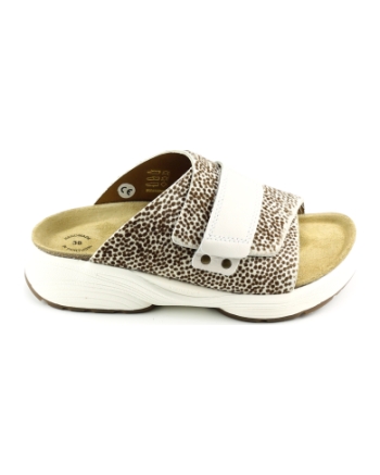 Xsensible 30800.5 slippers wit combinatie