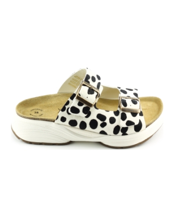 Xsensible 30803.5 slippers wit combinatie