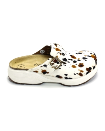 Xsensible Hibiscus 30807.5 slippers wit combinatie