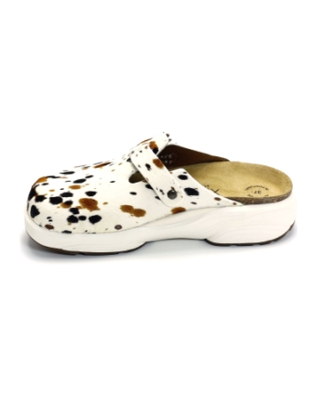 Xsensible Hibiscus 30807.5 slippers wit combinatie